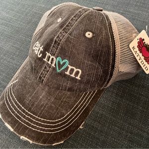 Baseball Cap-Cat Mom